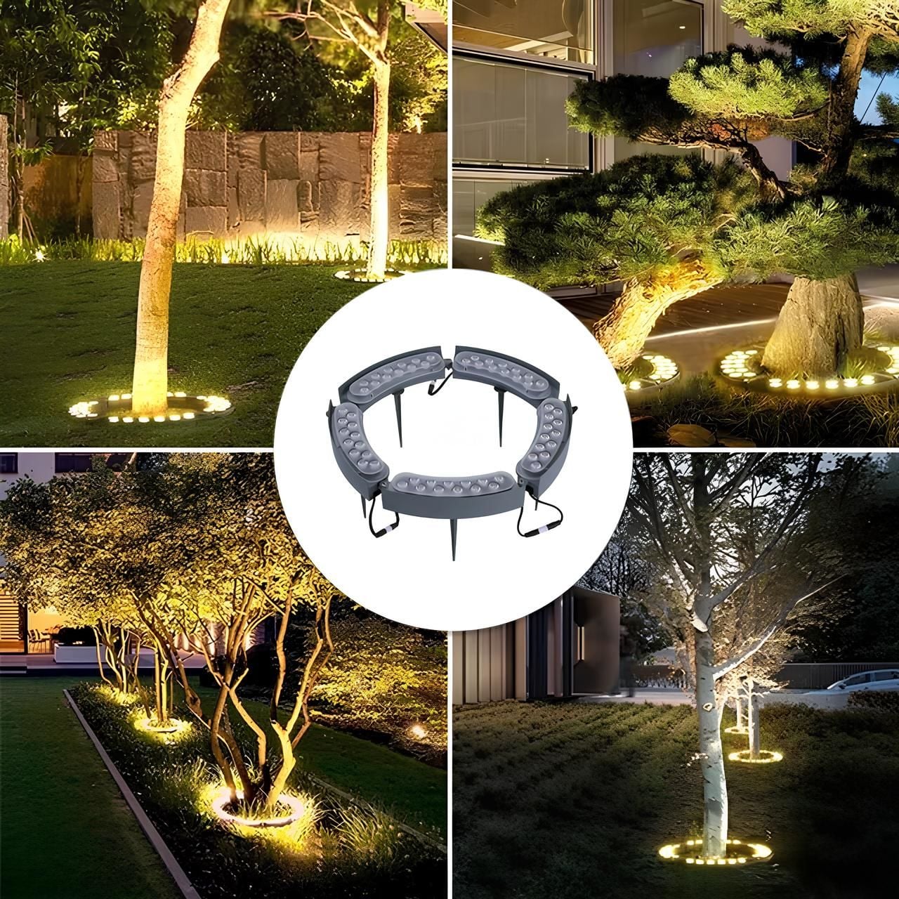 LED Ring Palm Tree and Column Garden Luminaire 12W Water Protected LED Ring Palm Tree and Column Garden Luminaire 12W Water Protected