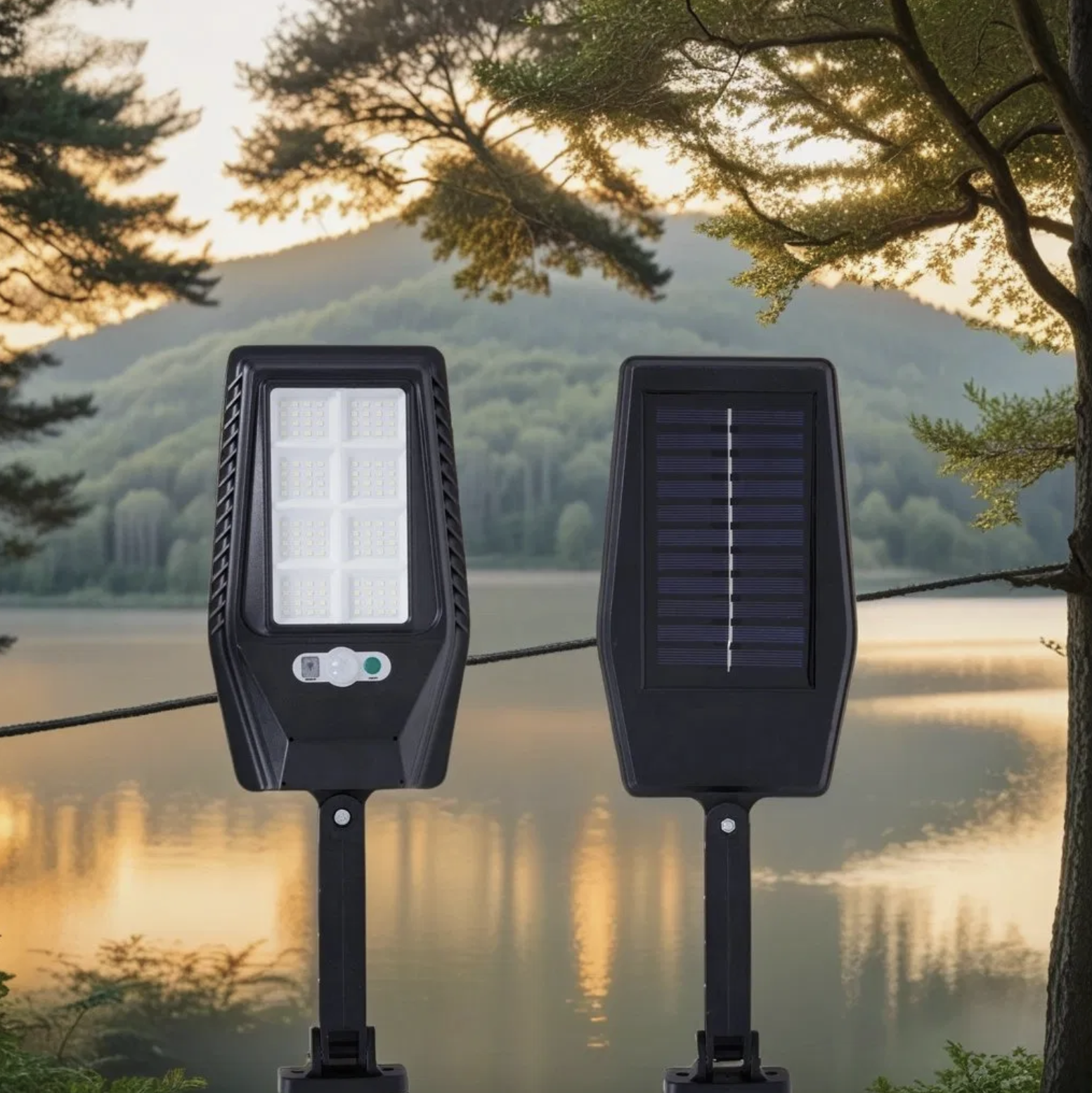 40W Soleil alimenté avec console Solaire Rue Luminaire