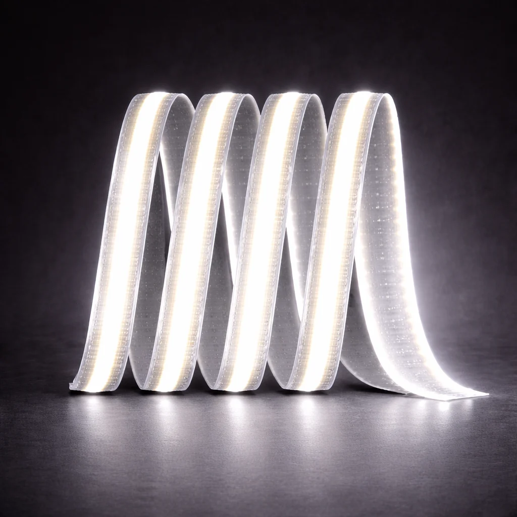 12V Yüksek Lümen COB Şerit LED Aydınlatma Beyaz Işık Ct-4541b