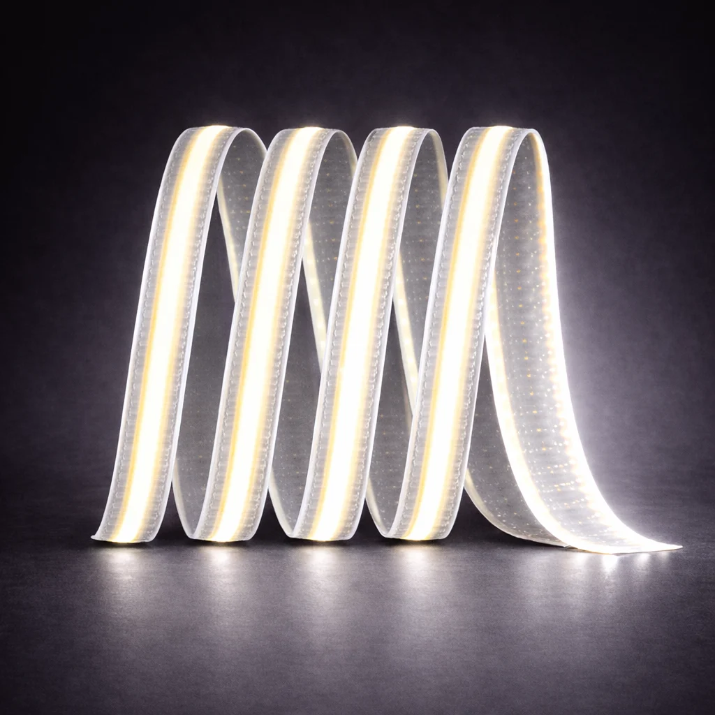 12V Yüksek Lümen COB Şerit LED Aydınlatma 4000K Natural Işık Ct-4541k