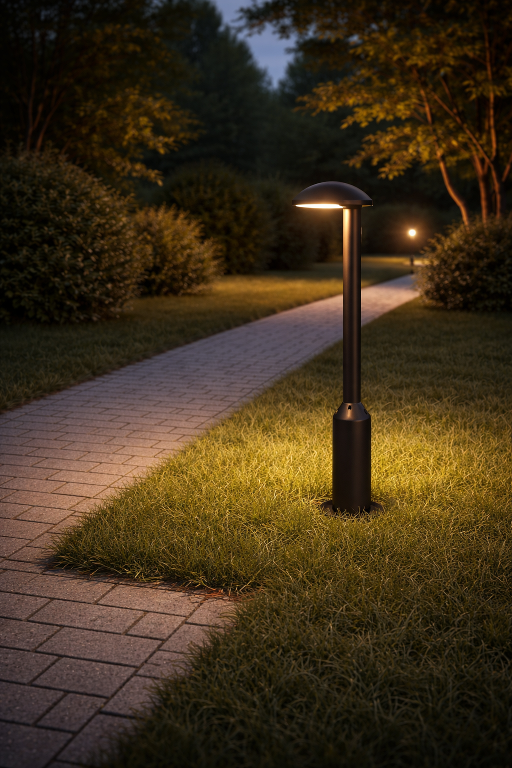 12W Dış Mekan LED Yol Bahçe Armatürü Bollard 18x60x18 cm 12W Dış Mekan LED Yol Bahçe Armatürü Bollard 18x60x18 cm