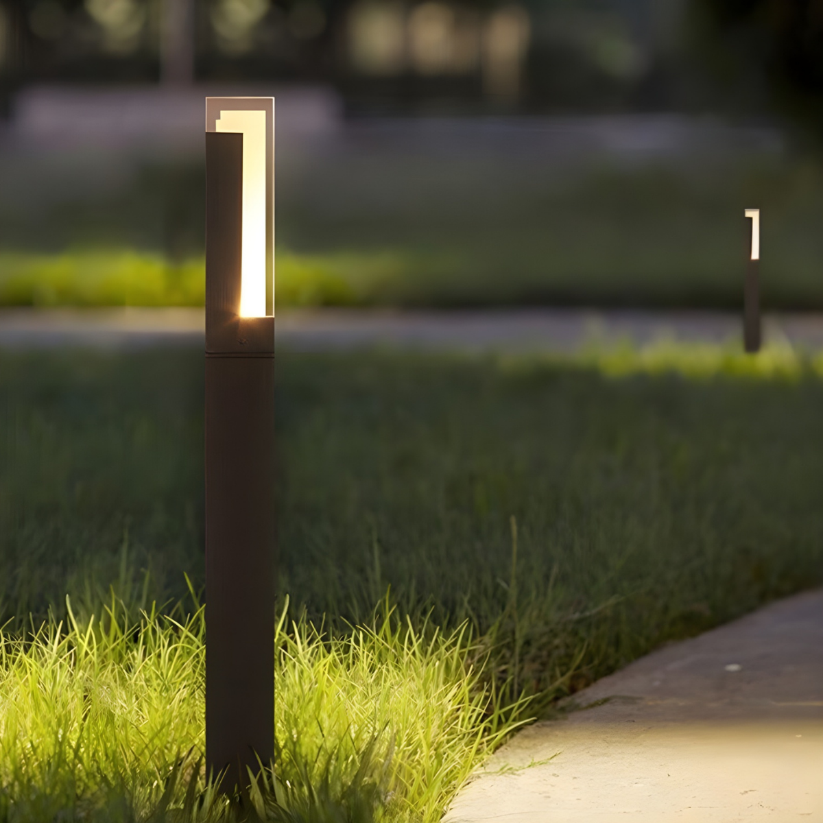 5W Dış Mekan LED Yol Bahçe Armatürü Bollard 5x60x5 cm 5W Dış Mekan LED Yol Bahçe Armatürü Bollard 5x60x5 cm