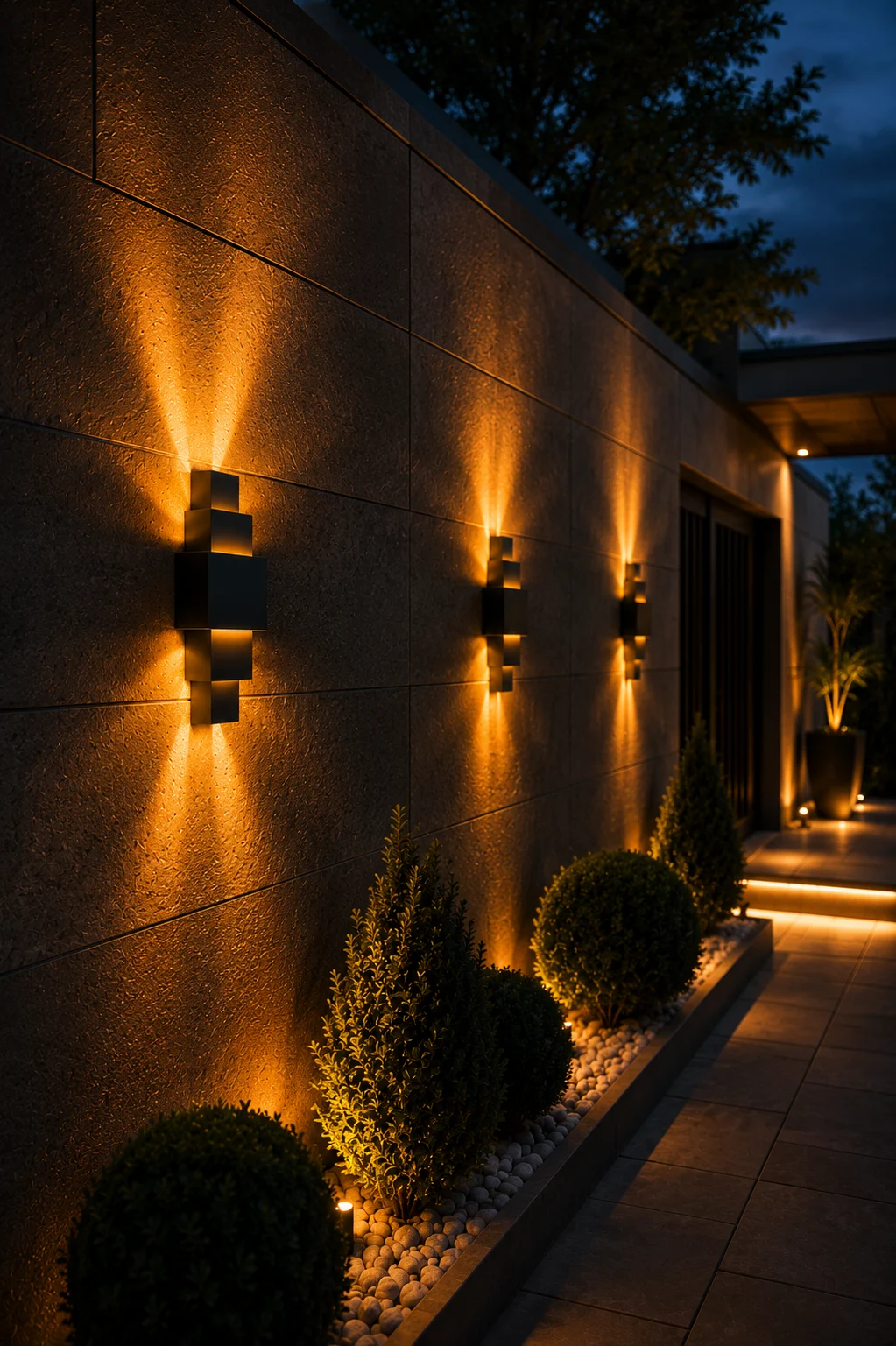 Kirpi 8W LED Bernstein Licht Wand Wandleuchte — Bild 6