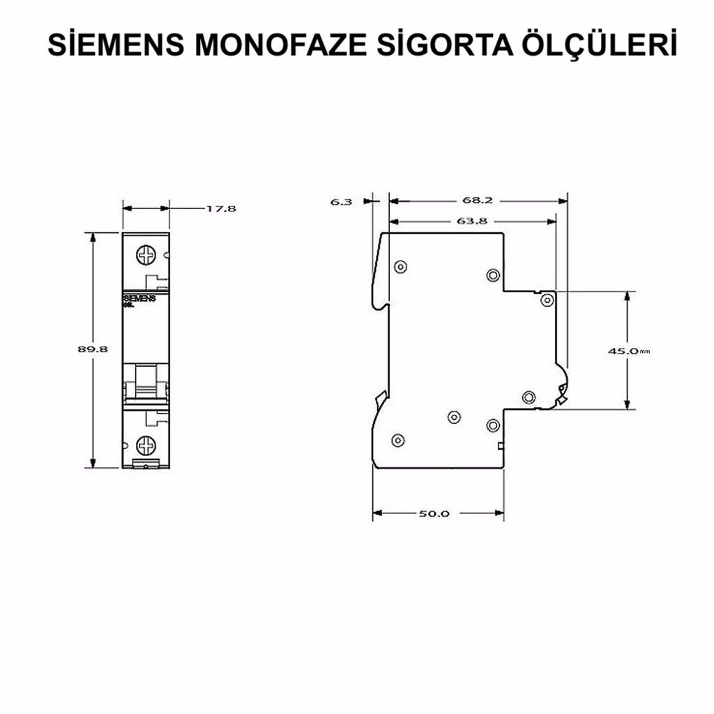 1x32A 6kA Leitungsschutzschalter Typ B — Bild 2
