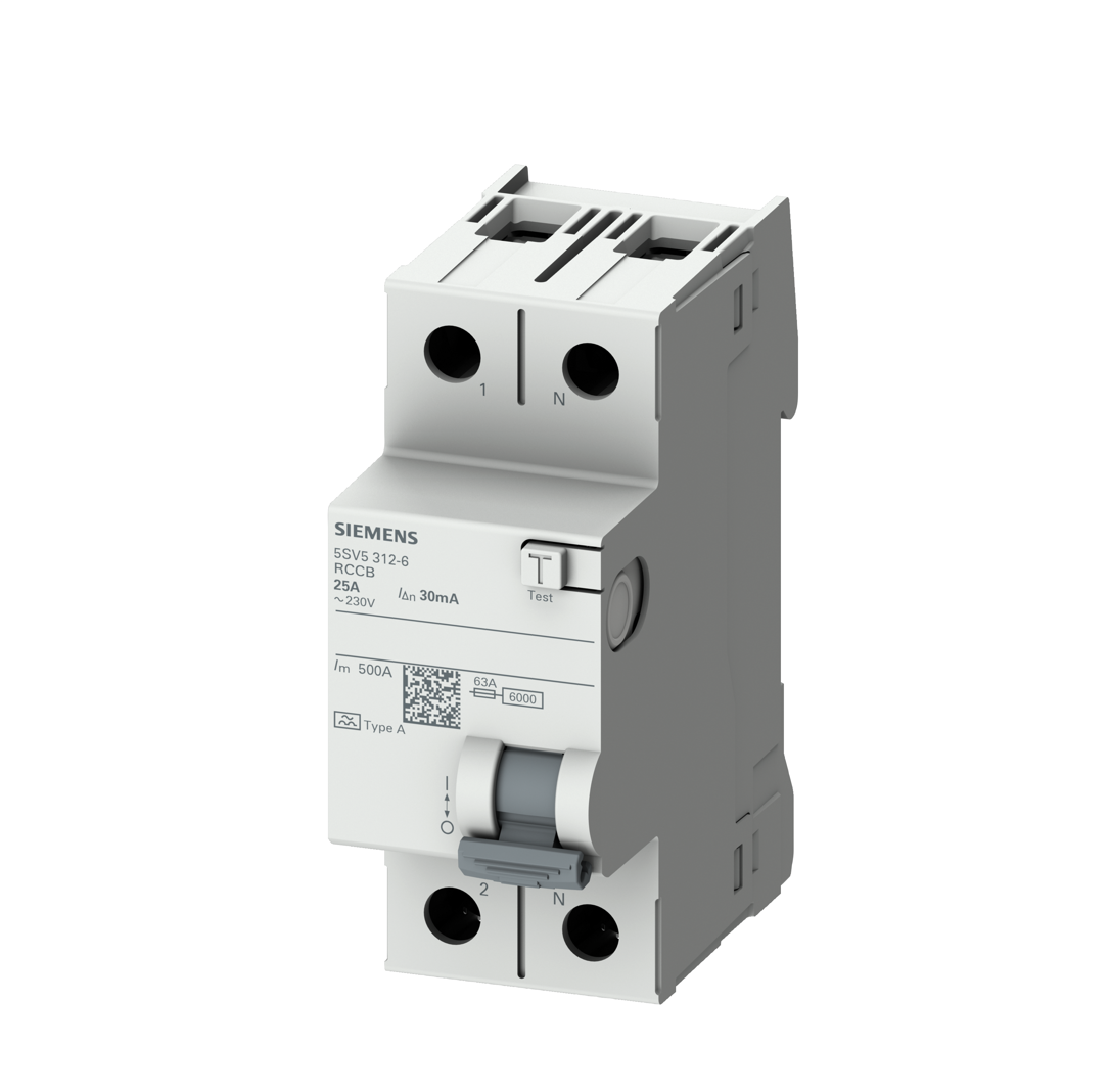 2x25A 30mA قاطع التيار المتبقي