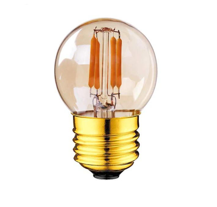4W Rustik LED Ampul 45x80 mm 4W Rustik LED Ampul 45x80 mm