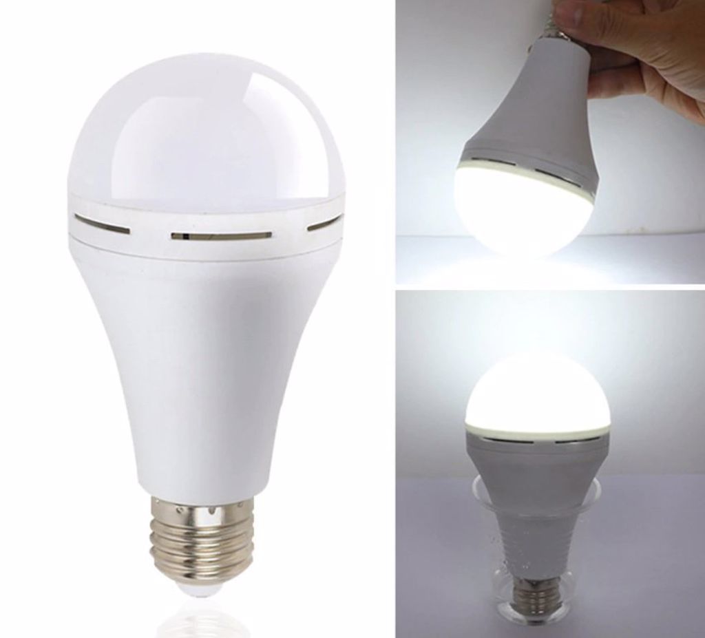 9W E27 Duylu Şarjlı LED Ampul — görsel 2