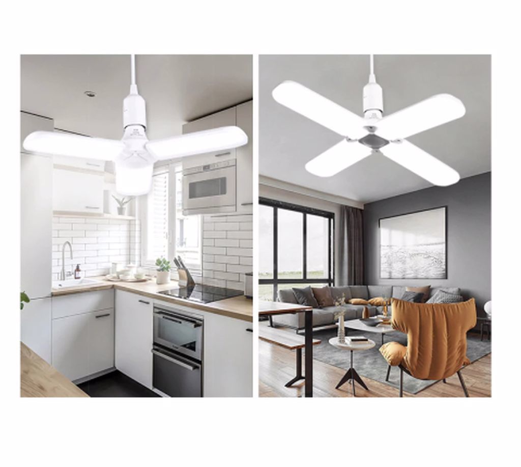 42W E27 Lamp Base Propeller LED Bulb — Image 3