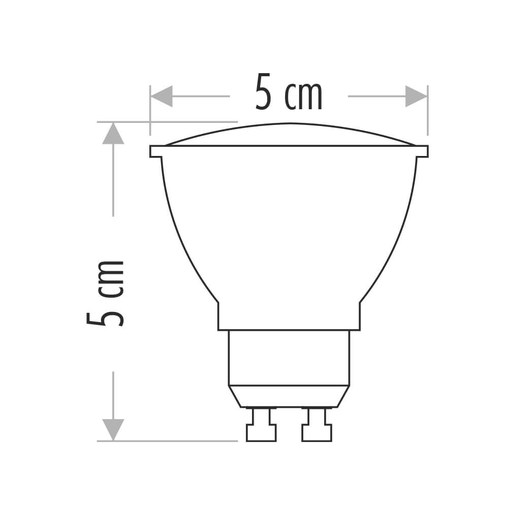 8W GU10 С цоколем LED Чаша Лампа — Изображение 3