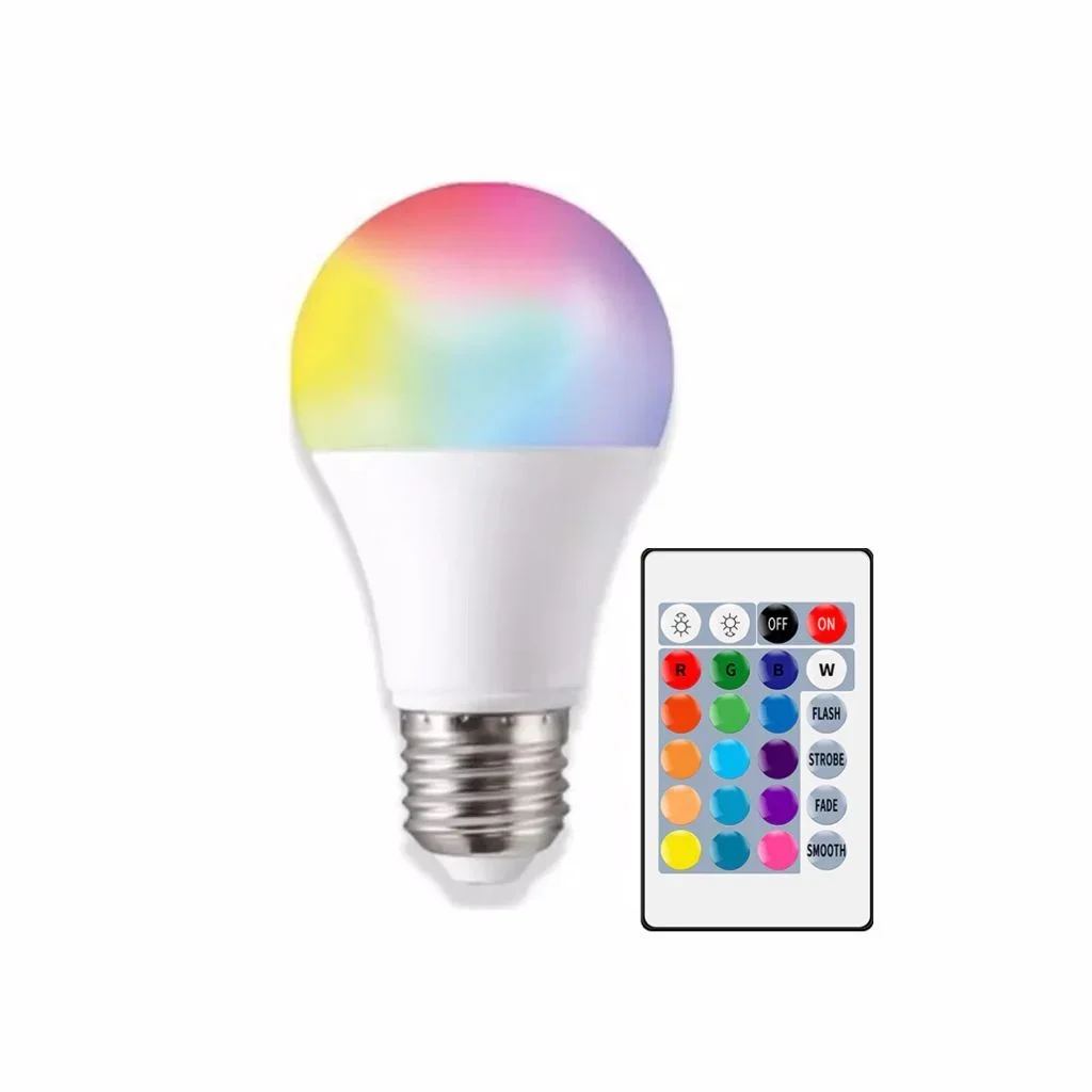9W Kumandalı RGB LED Ampul 9W Kumandalı RGB LED Ampul
