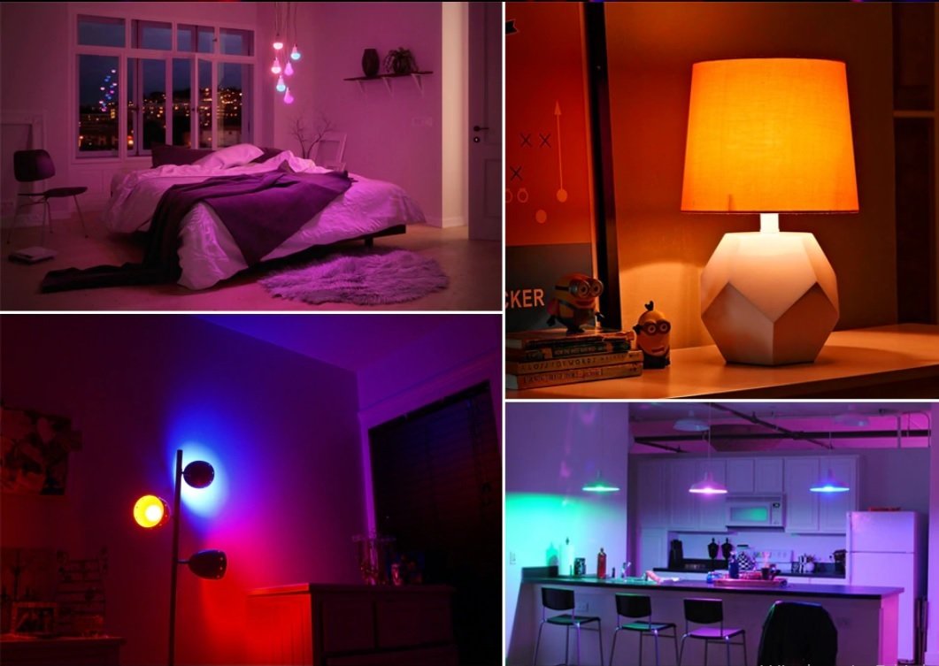 9W Kumandalı RGB LED Ampul 9W Kumandalı RGB LED Ampul