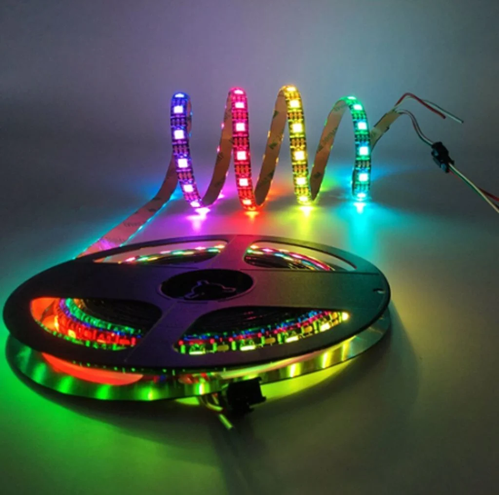 5 Metre RGB Kumandalı Şerit LED Seti 96 Renk