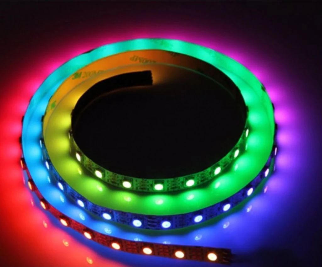 5 Metre RGB Kumandalı Şerit LED Seti 96 Renk