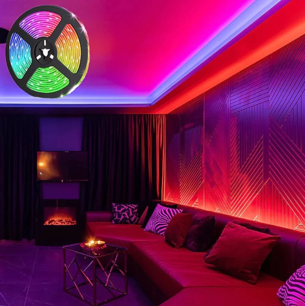 5 Metre RGB Kumandalı Şerit LED Seti 96 Renk