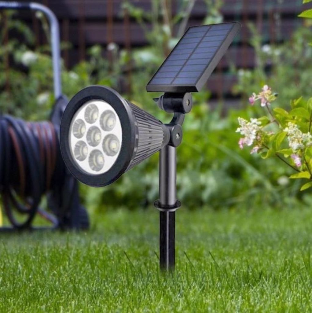 Solar Şarjlı Kazıklı LED Bahçe Armatürü 7W Solar Şarjlı Kazıklı LED Bahçe Armatürü 7W