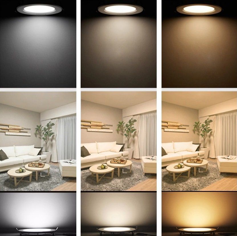 6W Panel LED Luminaire Aluminium Body — Image 2