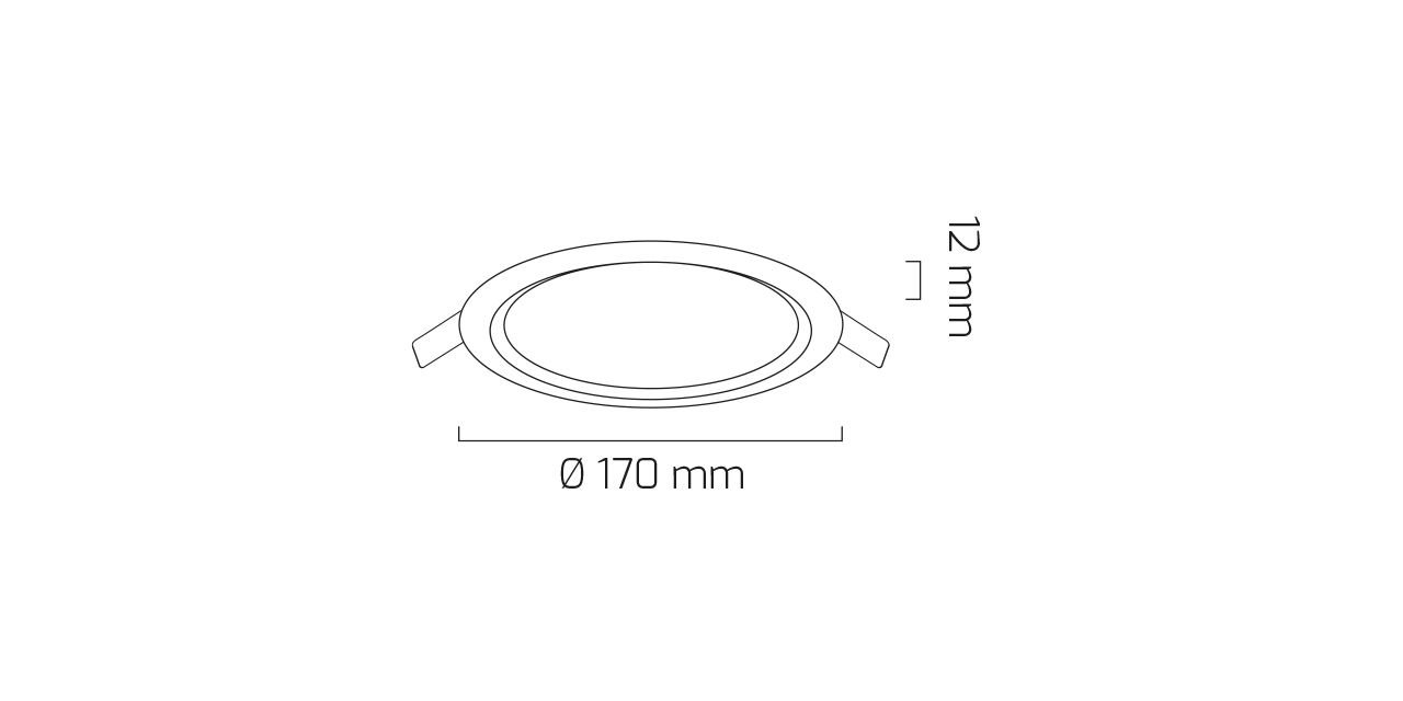 12W Panel LED Armatür Alüminyum Kasa 12W Panel LED Armatür Alüminyum Kasa