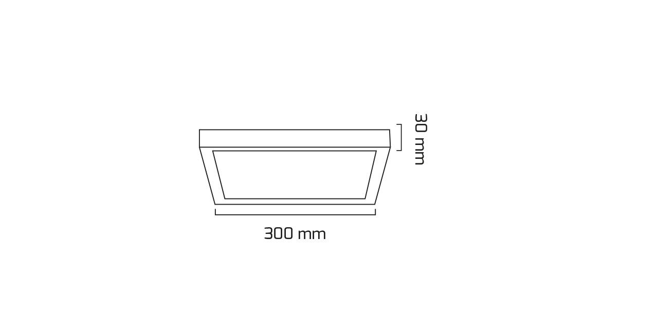 24W Sıva Üstü Kare LED Panel Armatür — görsel 6