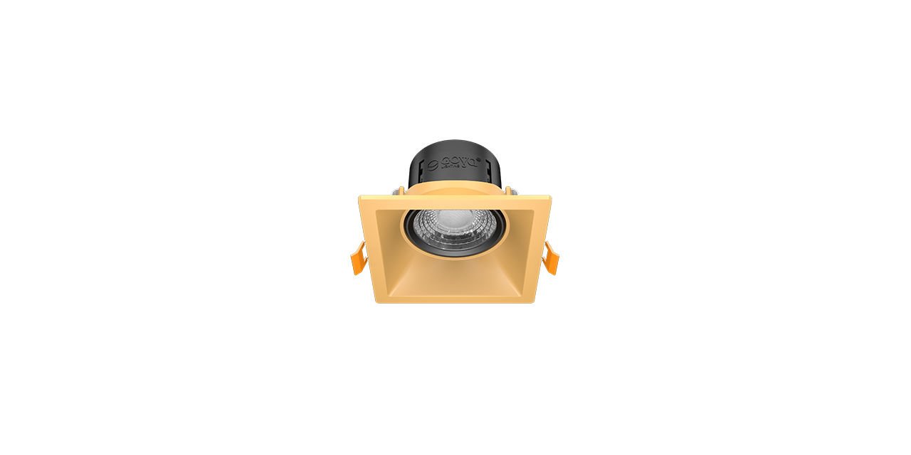 8W Kare Dimlenebilir LED Spot Armatür 9,4x9,4x6,4 cm 8W Kare Dimlenebilir LED Spot Armatür 9,4x9,4x6,4 cm