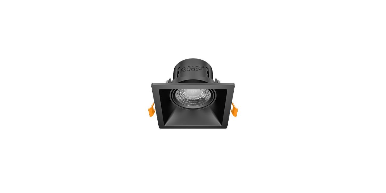 8W Kare Dimlenebilir LED Spot Armatür 9,4x9,4x6,4 cm 8W Kare Dimlenebilir LED Spot Armatür 9,4x9,4x6,4 cm