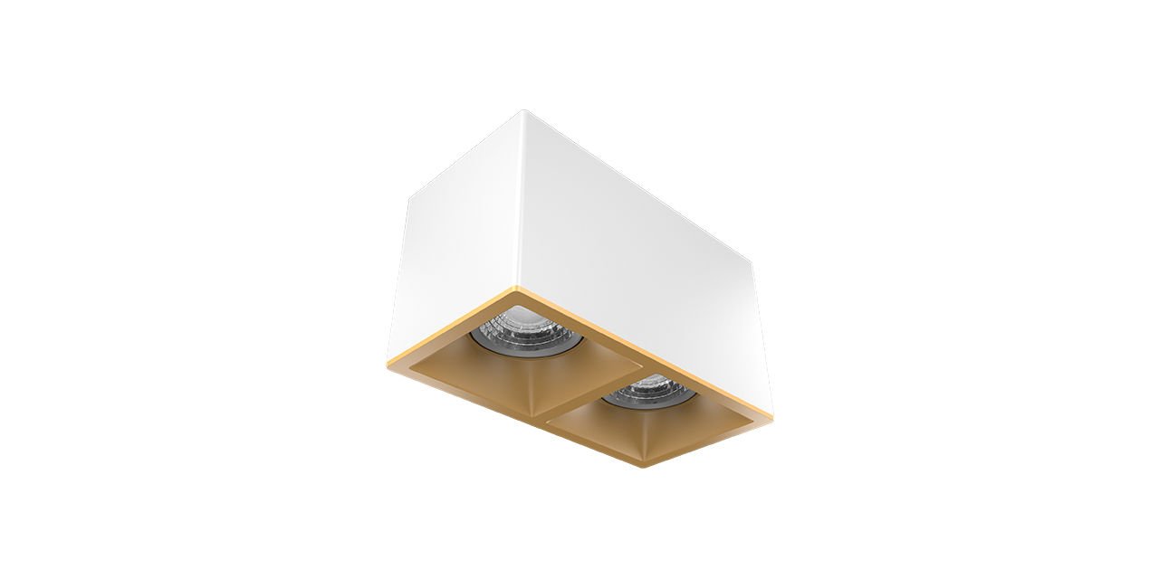 2x8W 18x9 مربع هيكل LED سبوت وحدة إنارة — صورة 6