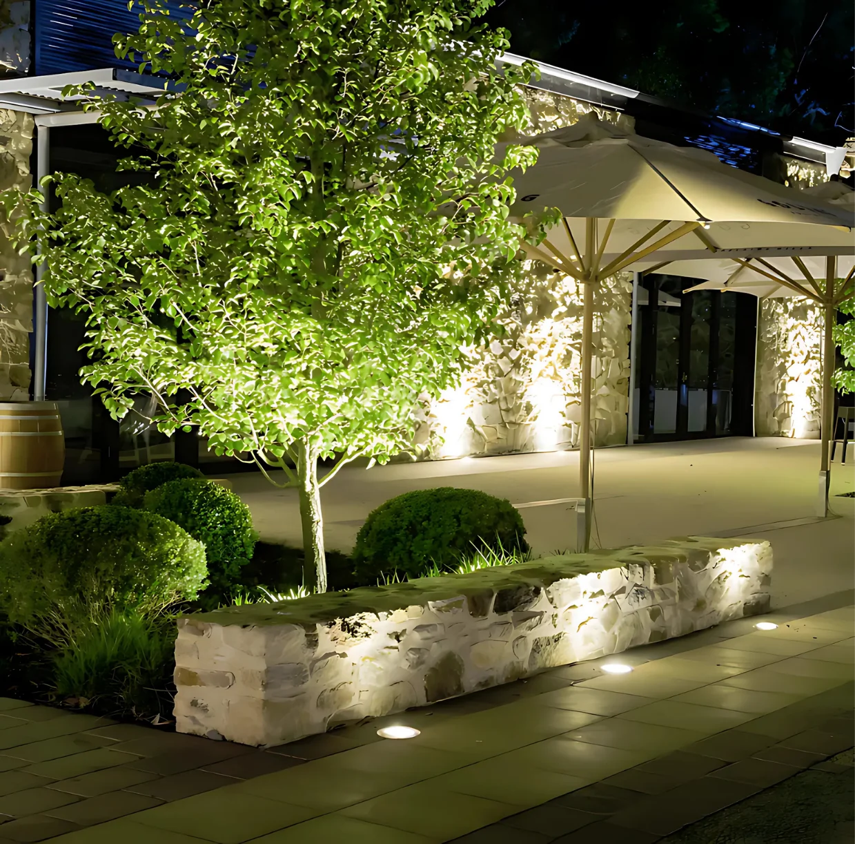 Recessed LED Garden Path and Ground Landscape Luminaire 3W Spotlight — Image 2