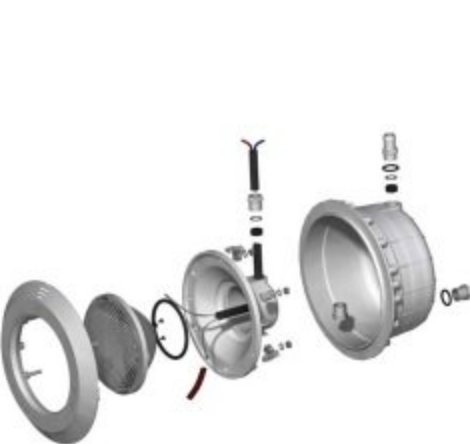 PAR56 Montage En Saillie LED Piscine Jardin Luminaire 30W — Image 2