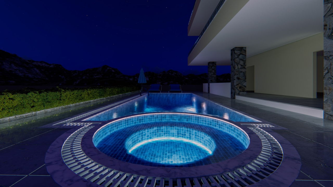 PAR56 Montage En Saillie LED Piscine Jardin Luminaire 30W — Image 3