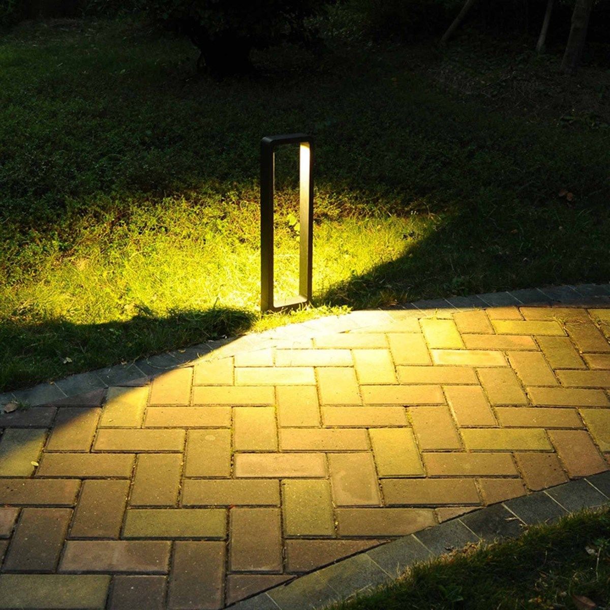 Odin Dış Mekan Bahçe Armatürü LED Yol Aydınlatması Bollard 60 cm 12W — görsel 4