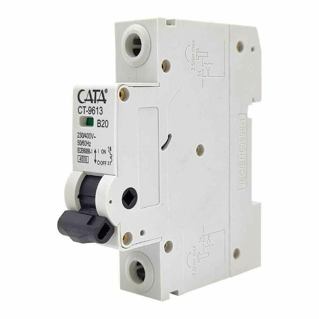 1x20A 4,5kA B Tipi Otomatik Sigorta (CT-9613)