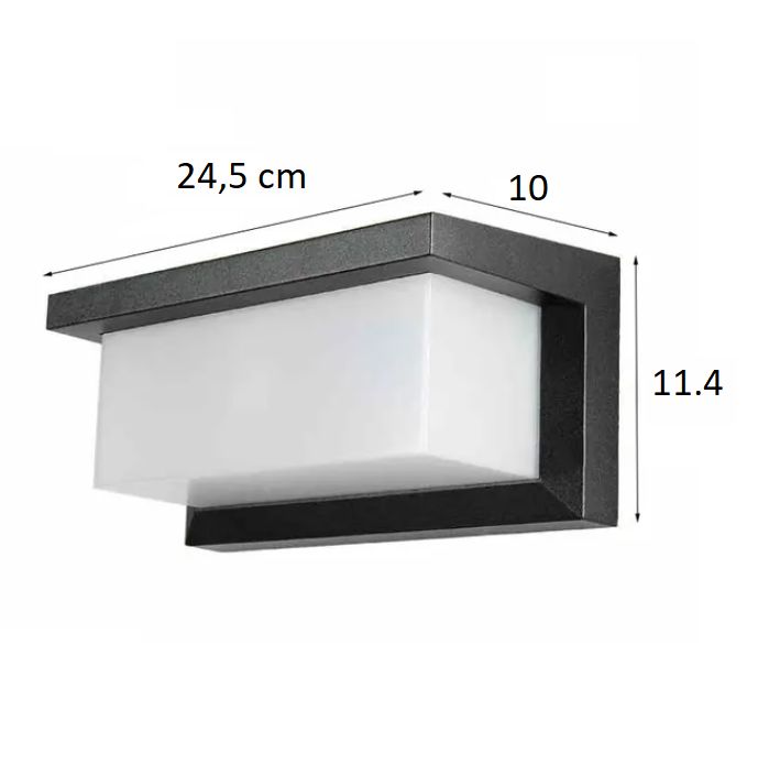 30W Cunda Dekoratif Dış Mekan LED Duvar Aplik