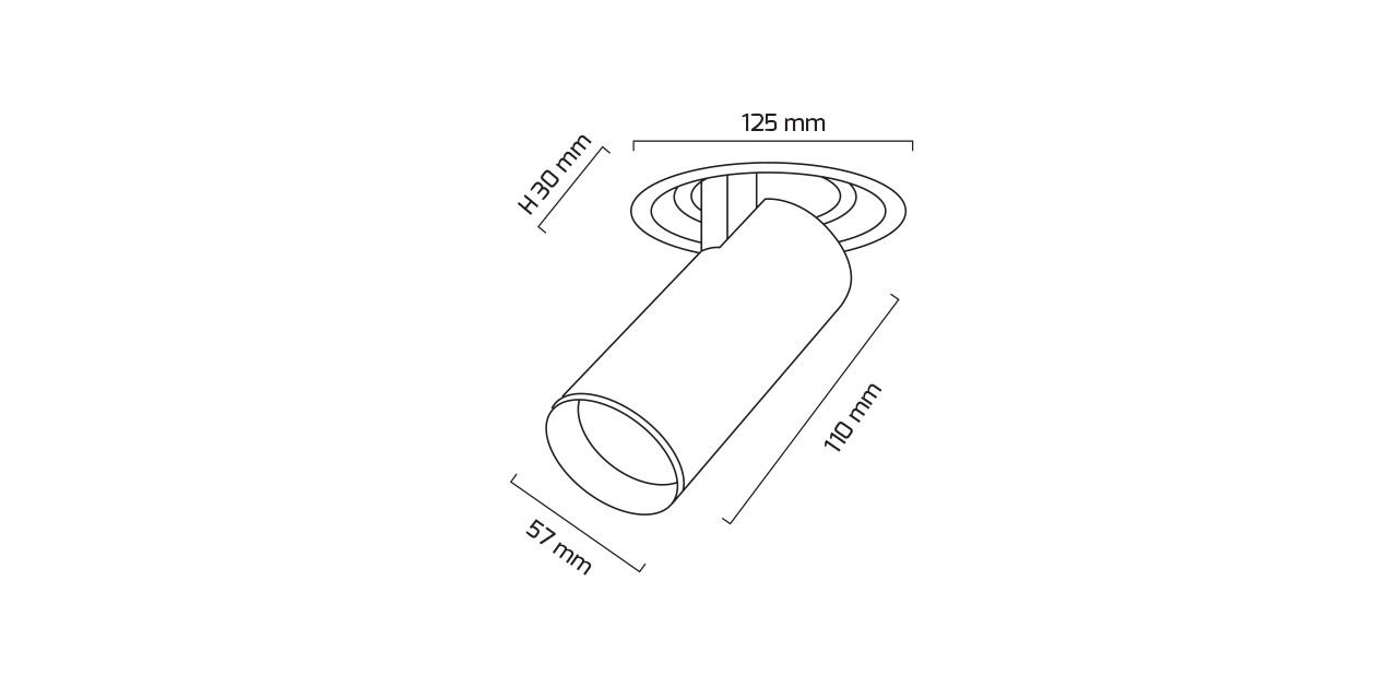 14W Rond COB LED Spot Magasin Luminaire 12,5x11 cm — Image 4