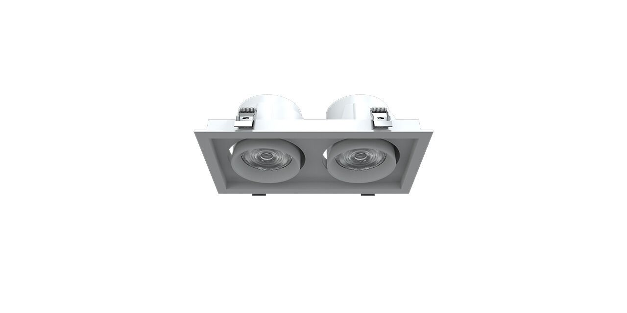 2x30W Quadratisch COB LED Strahler Laden Leuchte — Bild 2