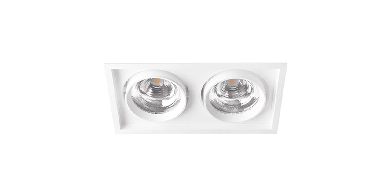 2x36W Quadratisch COB LED Strahler Laden Leuchte — Bild 2