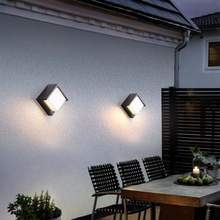 10W خارجي مكان ديكوري LED جدار إضاءة جدارية 16x16x10 cm — صورة 2