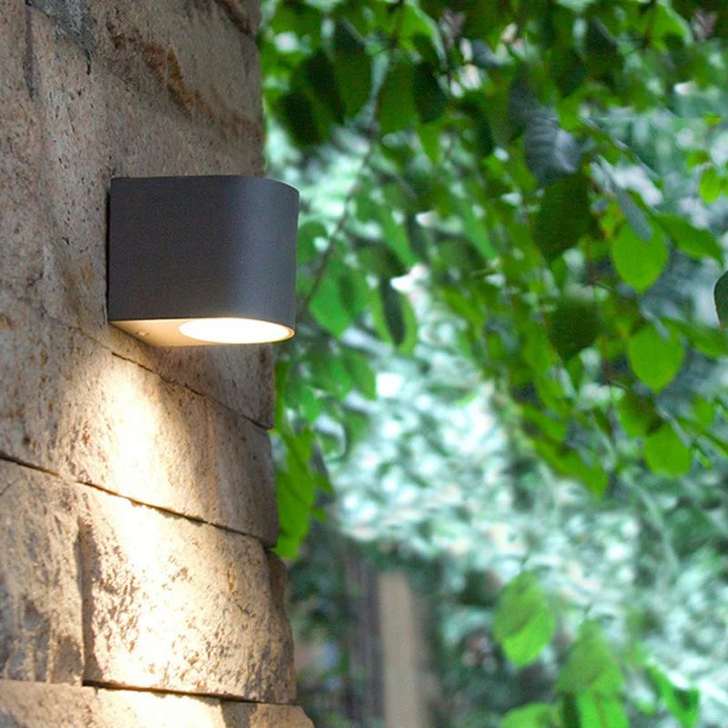 3W Dış Mekan Dekoratif LED Duvar Aplik 6,7x7,8x8 cm