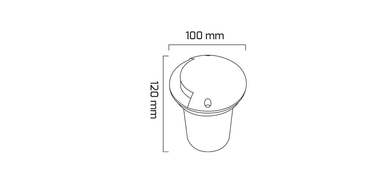 3W Dış Mekan Dekoratif LED Duvar Aplik 10x12 cm (GY6244)