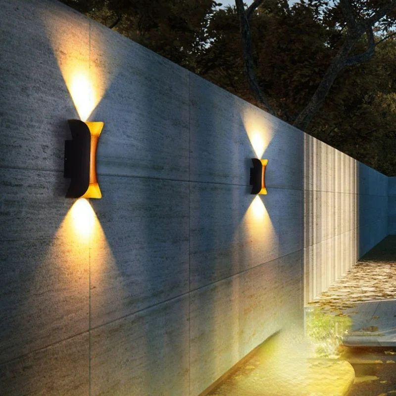 10W Dış Mekan Dekoratif LED Duvar Aplik 10x20x8 cm — görsel 3
