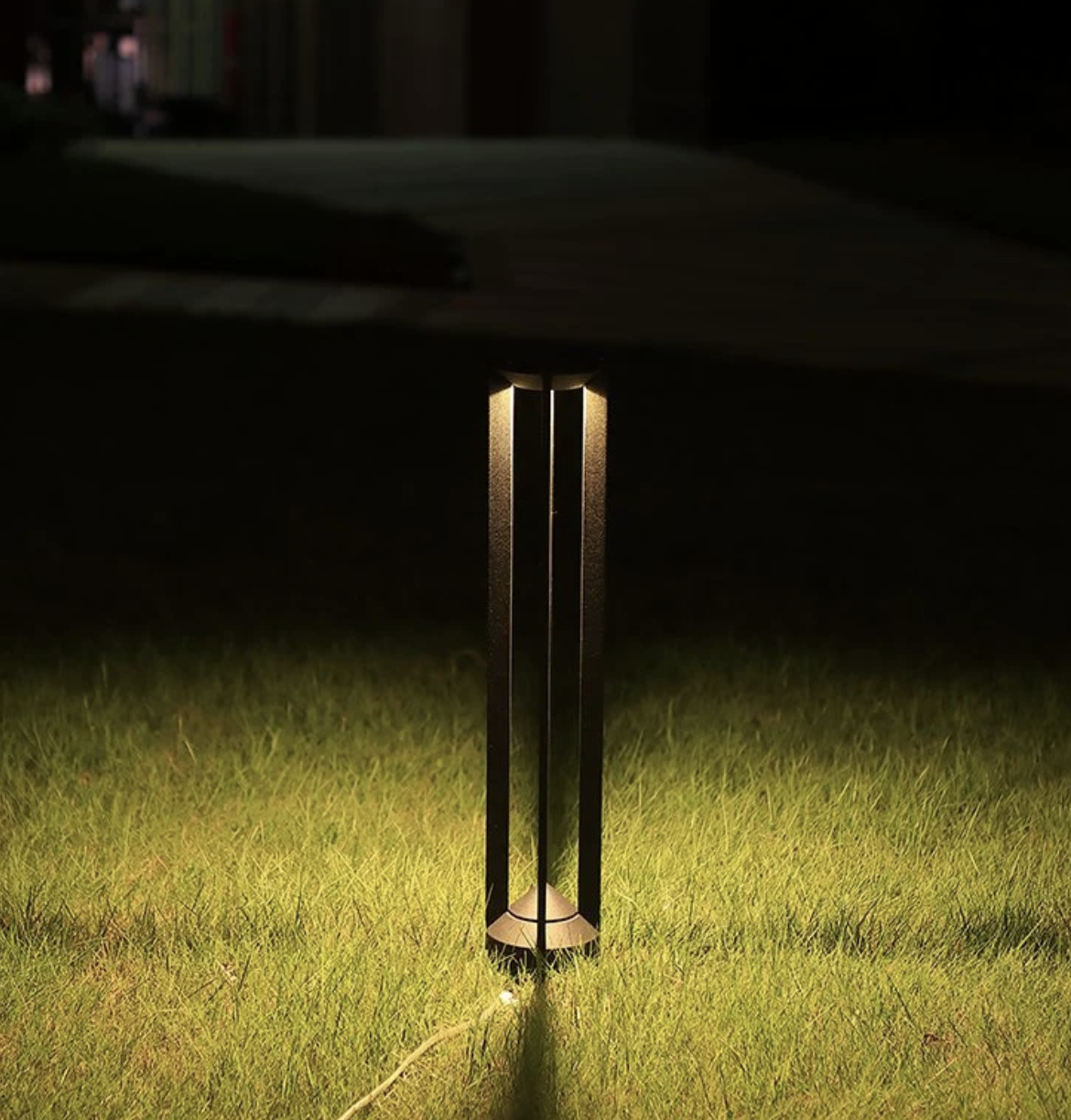 12W Outdoor LED Path Garden Luminaire Bollard 9x80 cm — Image 2