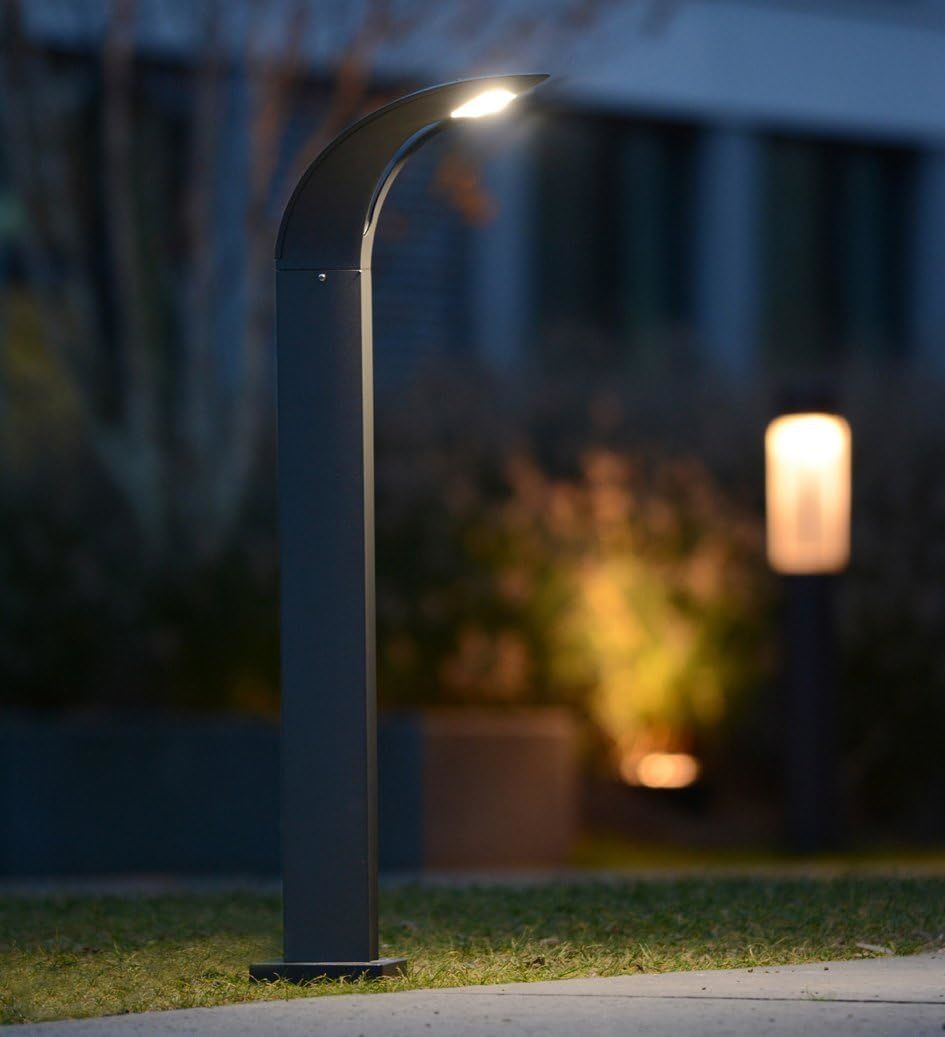 10W Dış Mekan LED Yol Bahçe Armatürü Bollard 16,5x80 cm 10W Dış Mekan LED Yol Bahçe Armatürü Bollard 16,5x80 cm