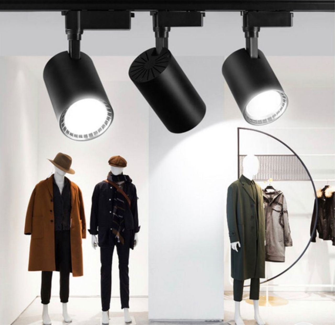 30W Диммируемая LED Трековый Спот Магазин Светильник — Изображение 2