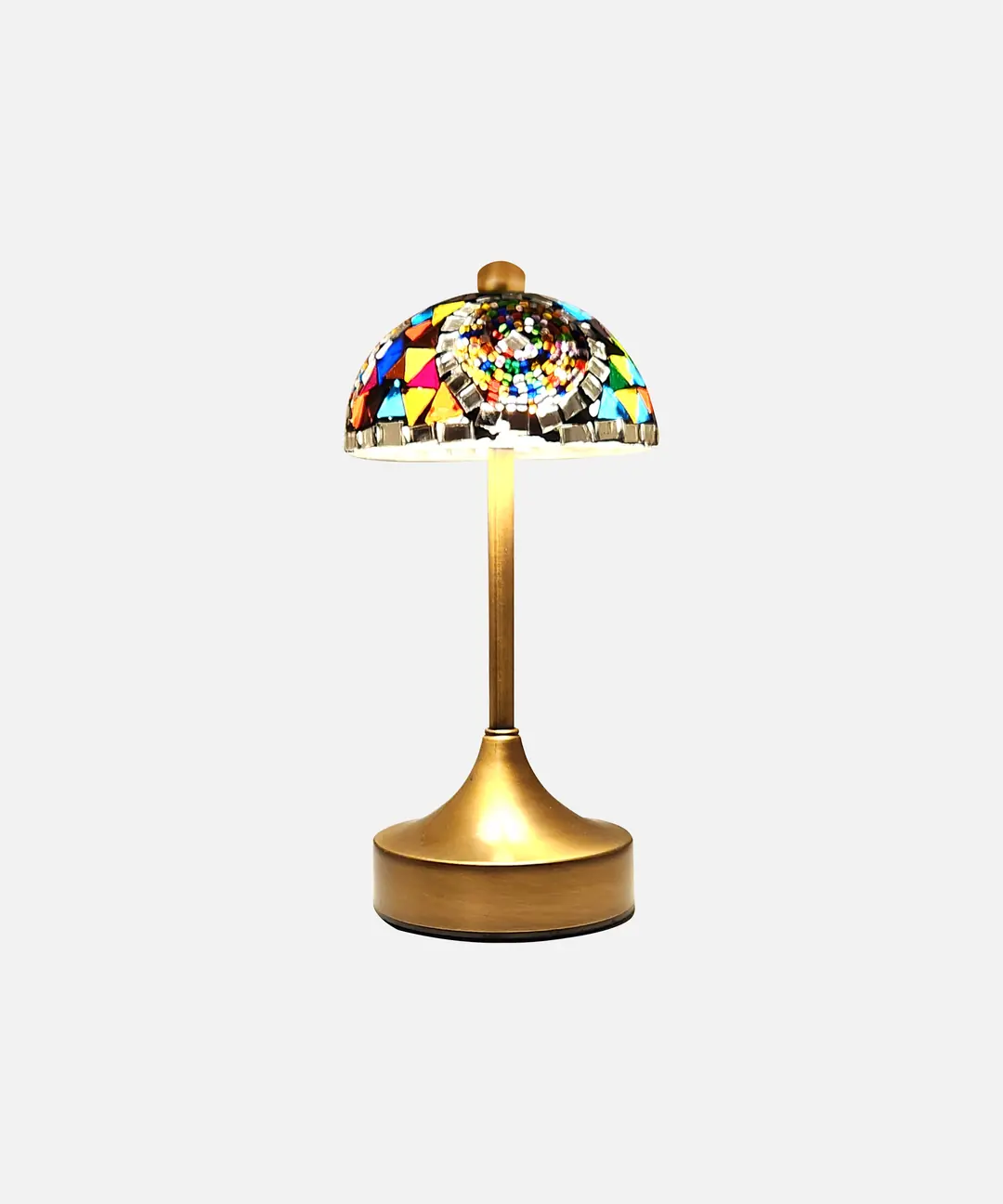 Segen Lámpara de Mesa Recargable de Mosaico