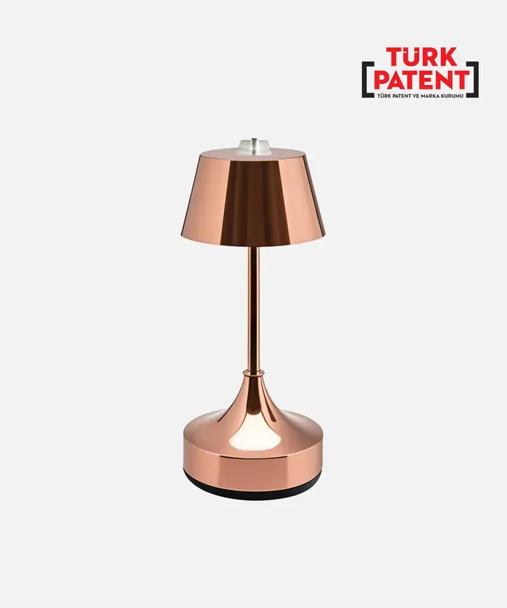 Pollux Akku-Tischlampe mit Kellnerruf Pollux Garson Çağırmalı Şarjlı Masa Lambası
