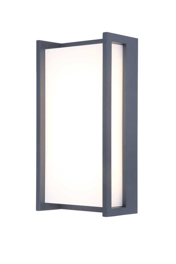 Antrasit LED Bahçe Aplik 18W