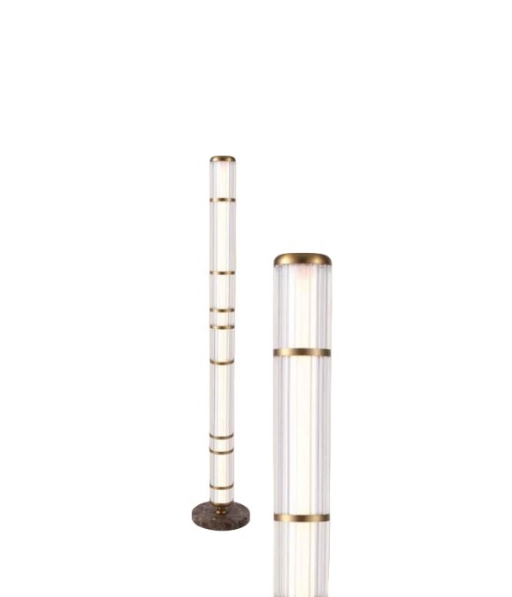 Messing Glas Marmor Stehleuchte Ø25 cm Messing Glas Marmor Stehleuchte Ø25 cm
