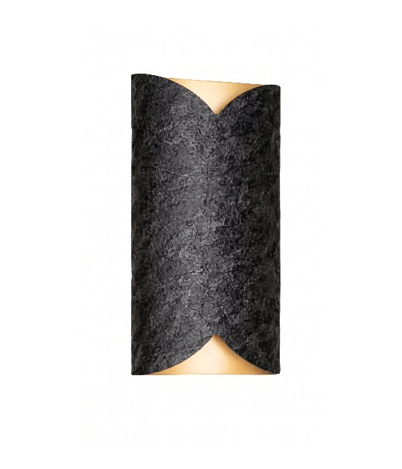 Schwarz Beton Wandleuchte 10,3 cm Schwarz Beton Wandleuchte 10,3 cm