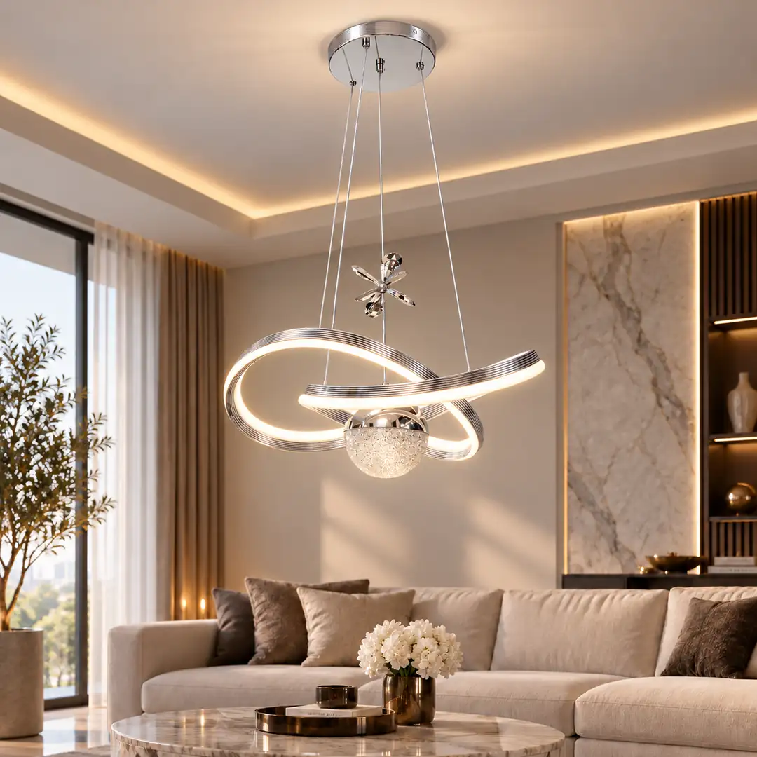 Vetro 3 Renkli LED Sarkıt Avize