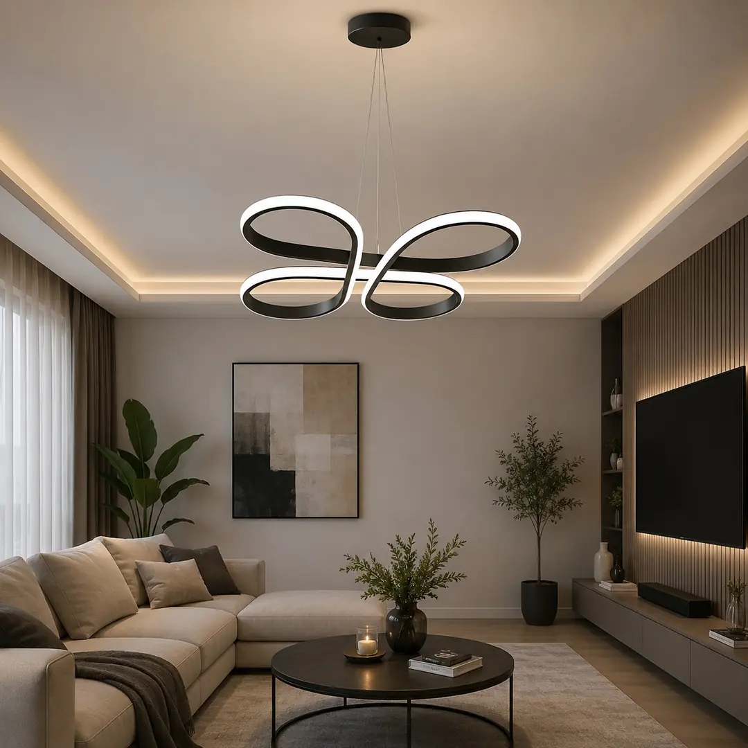 Elegance 5-teiliges LED-Leuchten-Set (5 Pendelleuchten)