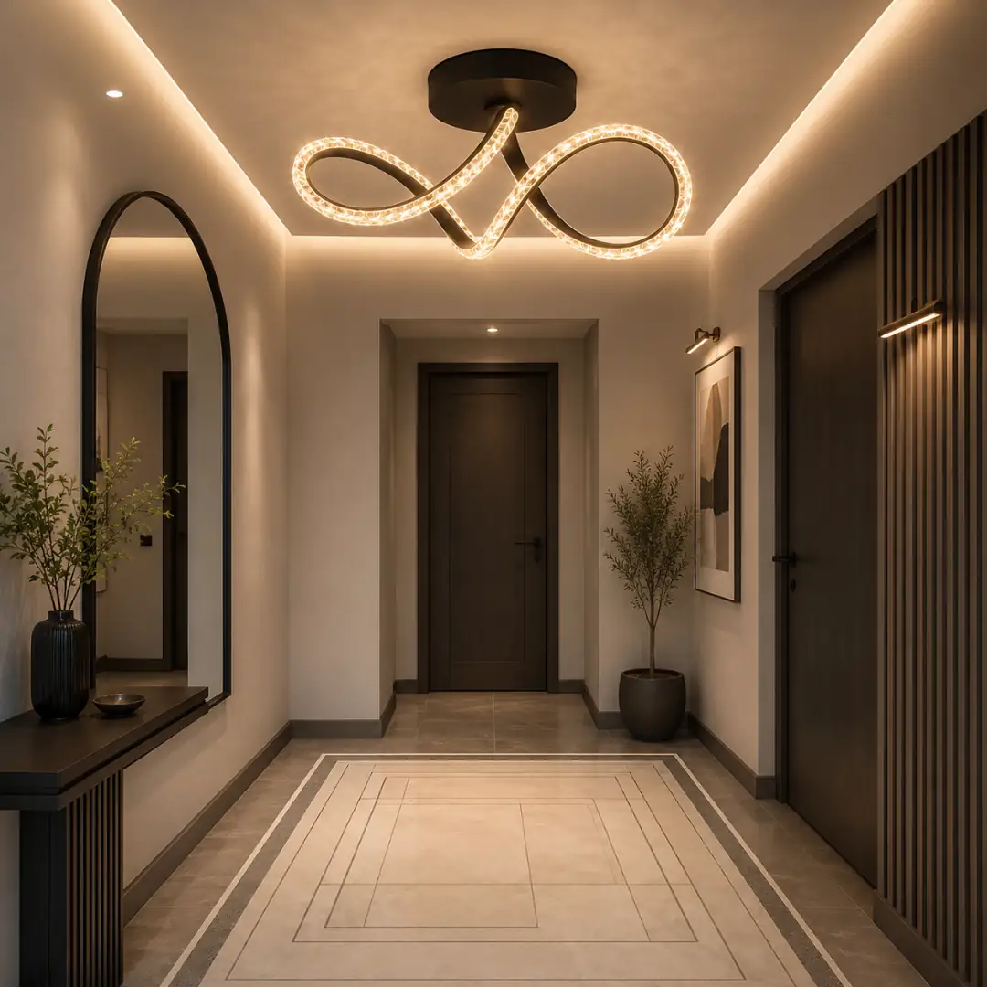 Mina 3 Renkli LED Plafonyer Avize — görsel 2