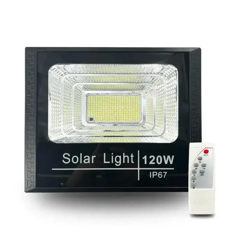 120W mit Fernbedienung Sonne betrieben Solar LED Fluter 120W mit Fernbedienung Sonne betrieben Solar LED Fluter
